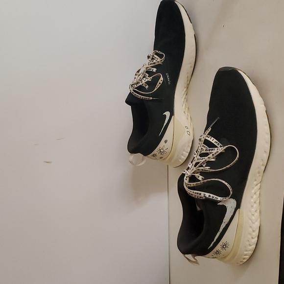 Nike Nathan Bell Odyssey React 2 Flyknit Black Men's Size 10 - Picture 3 of 10